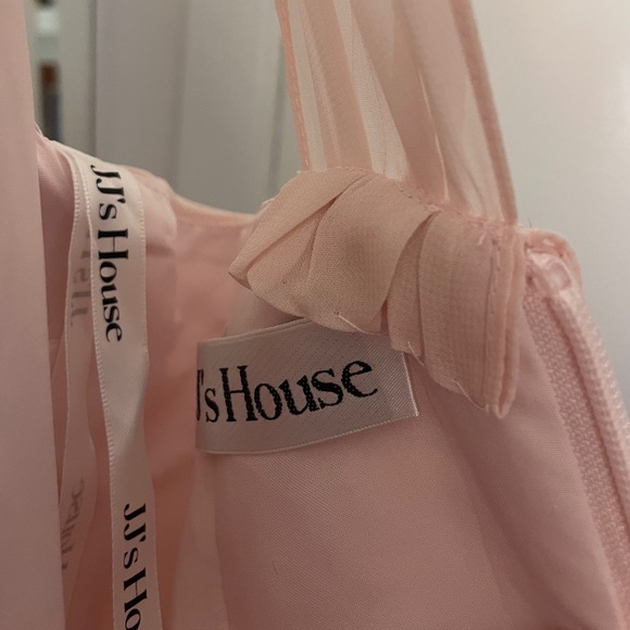 Flowy Pink Chiffon Prom or Bridesmaid Dress - Picture 8 of 13